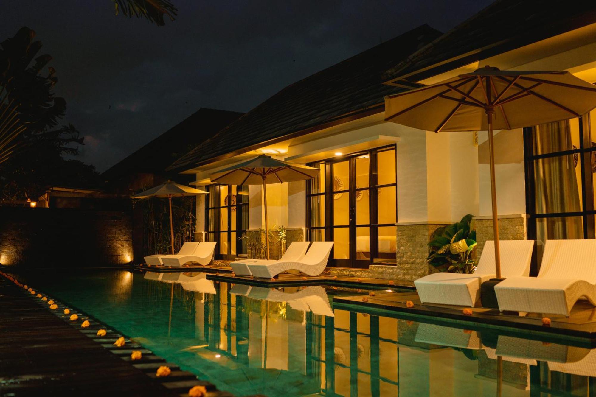 Maribel Villa Bali スミニャック エクステリア 写真