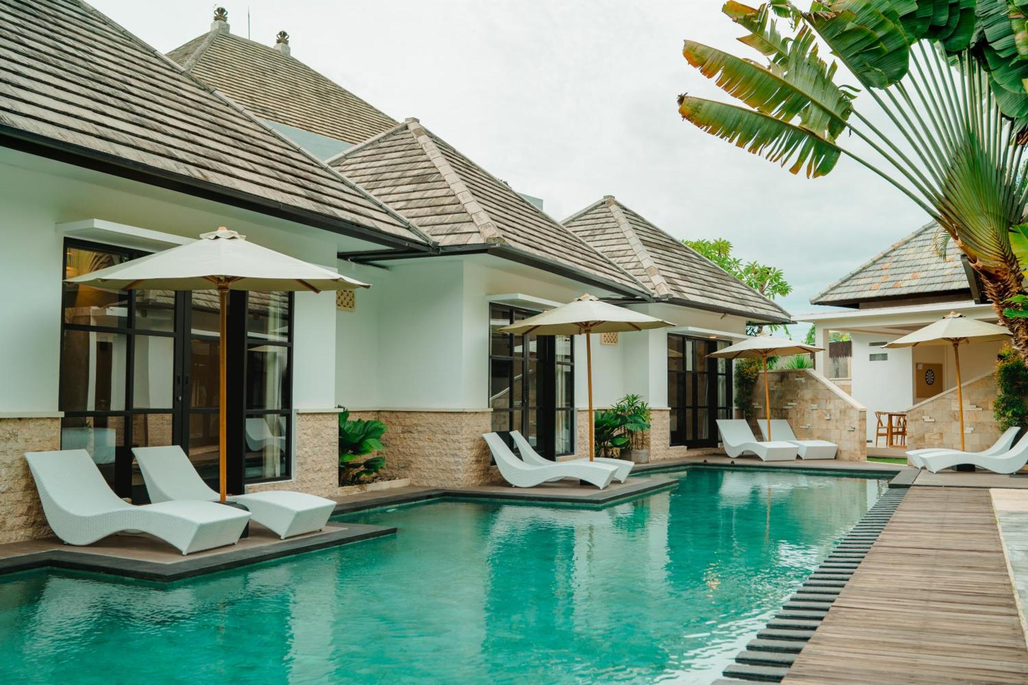 Maribel Villa Bali スミニャック エクステリア 写真