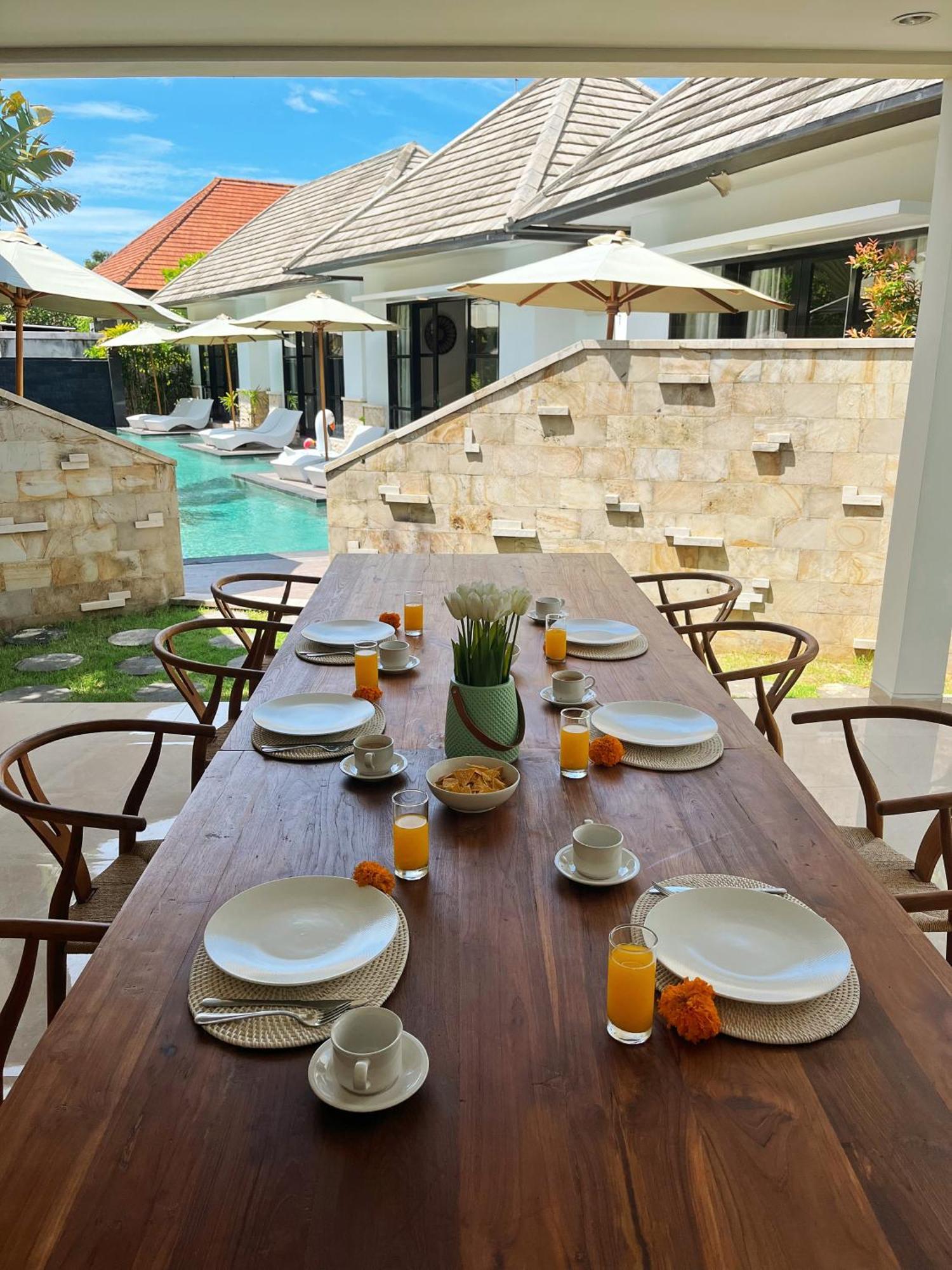 Maribel Villa Bali スミニャック エクステリア 写真